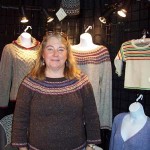 A Winter Woods Sweater from our new book by Melodie