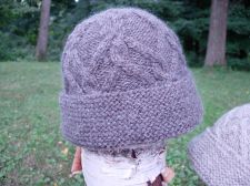 Lattice Cable Hat