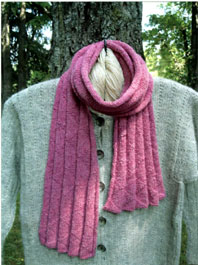 Pleated Scarf