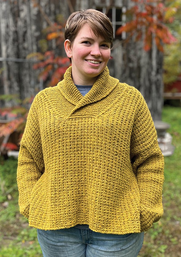 Free shawl deals collar knitting pattern